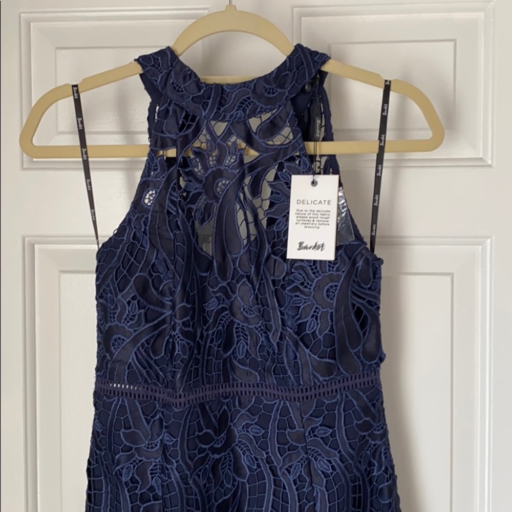 Blue Lace Dress - Picture 5 of 10